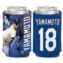 Wincraft MLB Los Angeles Dodgers Yoshinobu Yamamoto Can Cooler 12 oz