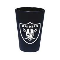 Wincraft Raiders 1.5 oz Black Silicone Shot Glass