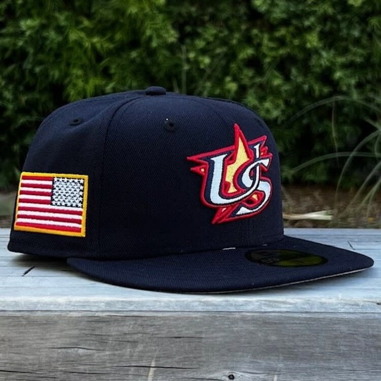 New Era USA WBC 2026 Navy Team Gray UV