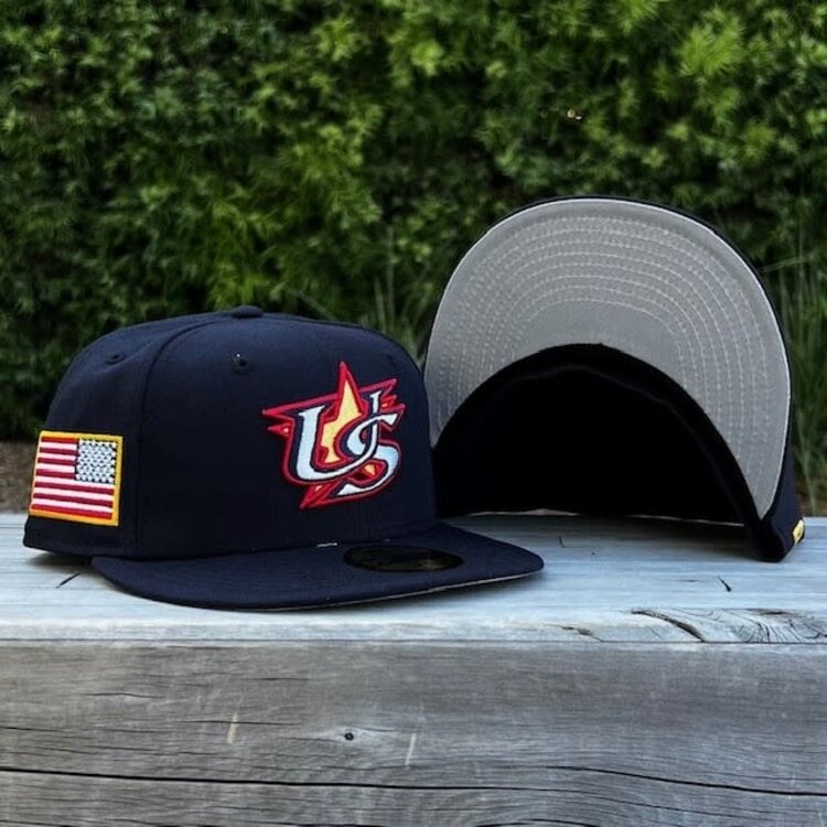 New Era USA WBC 2026 Navy Team Gray UV