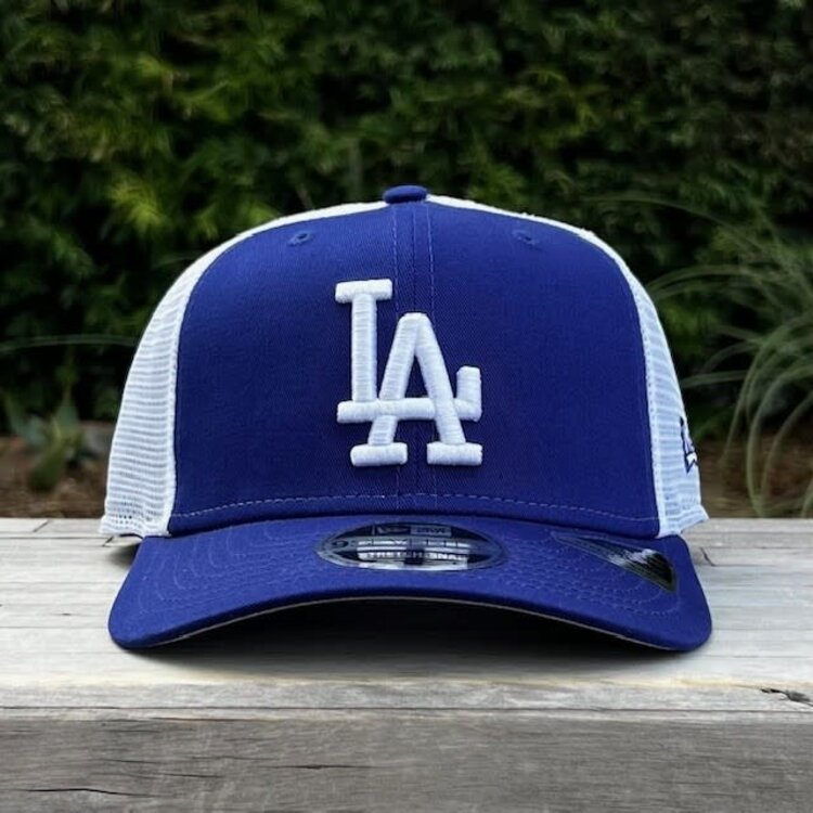 New Era LA Dodgers Royal/White Mesh Trucker 970 Stretch-Snap