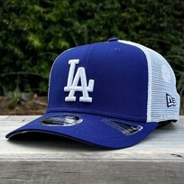 New Era LA Dodgers Royal/White Mesh Trucker 970 Stretch-Snap