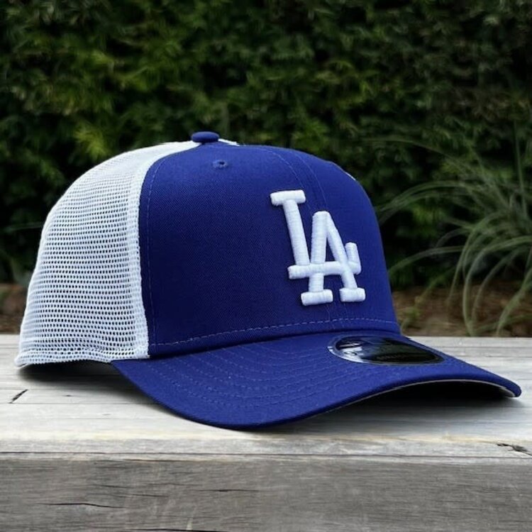 New Era LA Dodgers Royal/White Mesh Trucker 970 Stretch-Snap