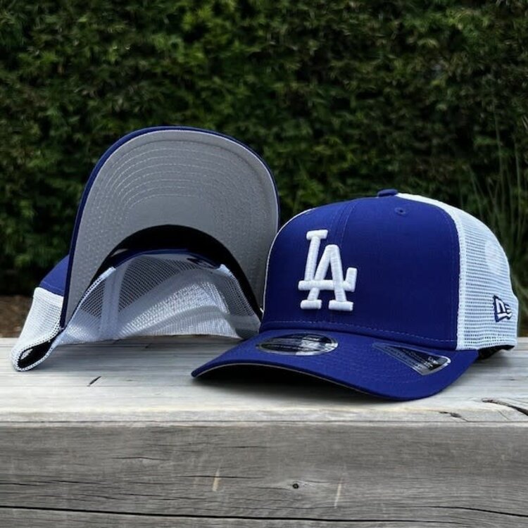 New Era LA Dodgers Royal/White Mesh Trucker 970 Stretch-Snap