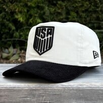 New Era USA Stone/Black Corduroy 19Twenty