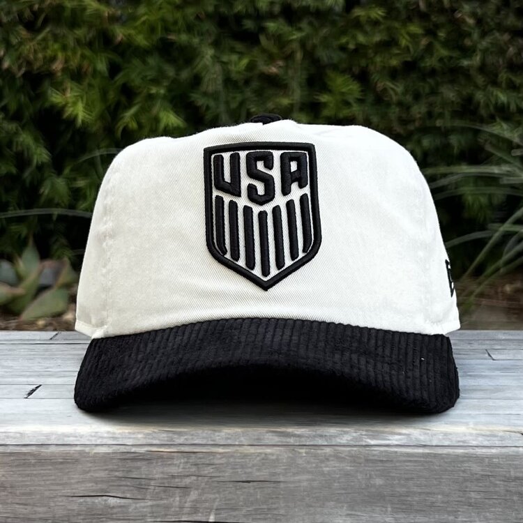 New Era USA Stone/Black Corduroy 19Twenty