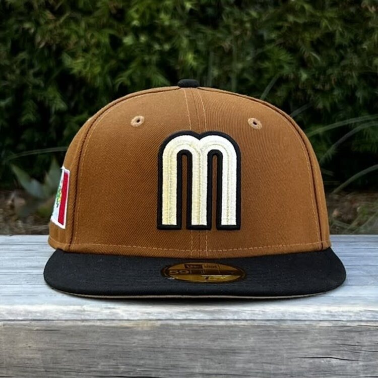 New Era Mexico "M" Peanut/Black