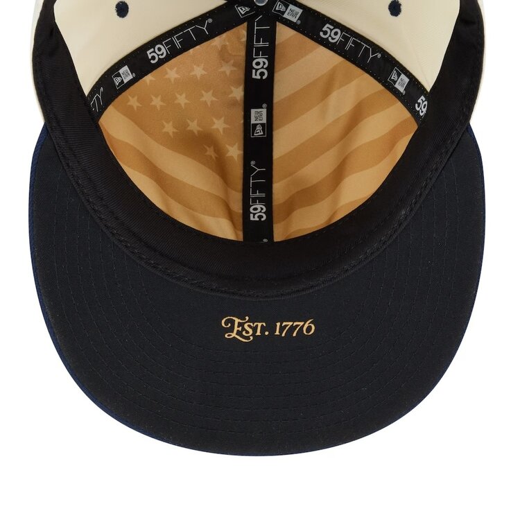 New Era LA Dodgers 2025 4th of July Ivory/Navy