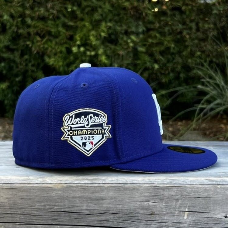 New Era LA Dodgers Royal 2025 WS Champs Embroidered SP