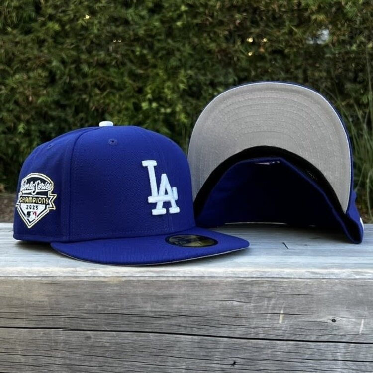 New Era LA Dodgers Royal 2025 WS Champs Embroidered SP