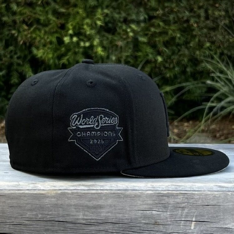New Era LA Black Black 2025 World Series Champs SP