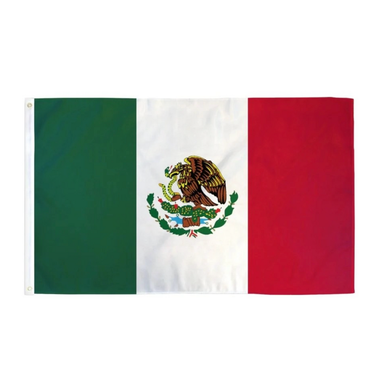 Mexico 3' x 5' Flags