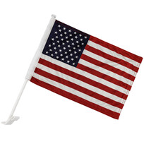 USA Double Sided Car Flag