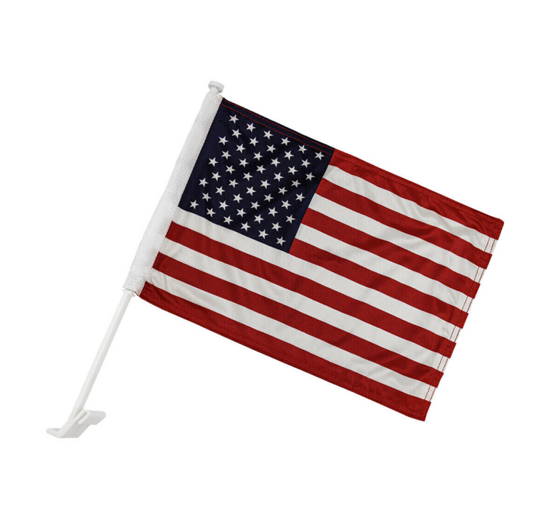 USA Double Sided Car Flag