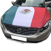 Mexico Flag Car Engine Hood Cover