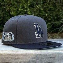 New Era LA Graphite/Navy 2025 World Series Champs Laurel SP 950