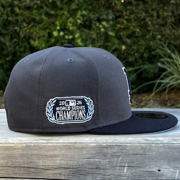 New Era LA Graphite/Navy 2025 World Series Champs Laurel SP 950