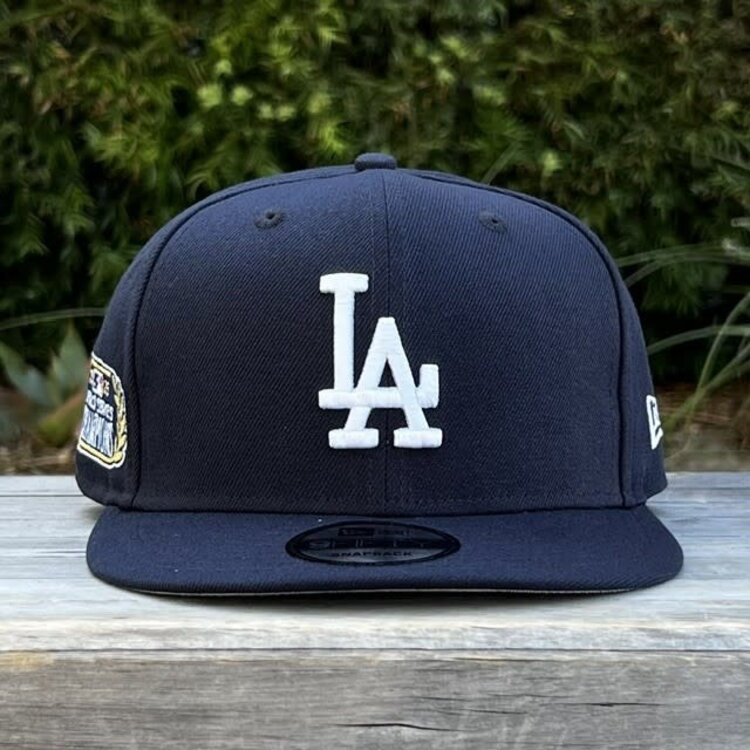New Era LA Midnight Navy 2025 World Series Champs Laurel SP 950