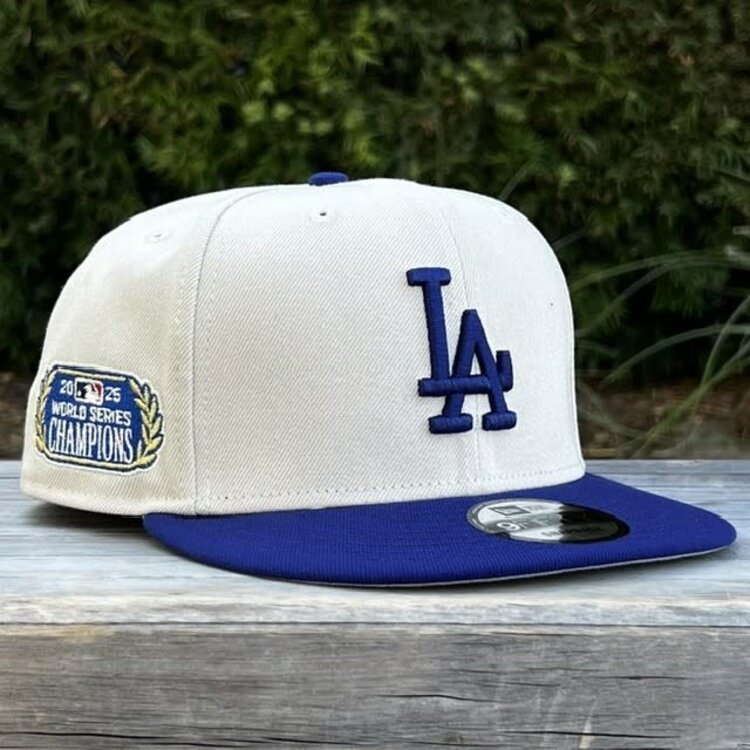 New Era LA Stone/Royal 2025 World Series Champs Laurel SP 950
