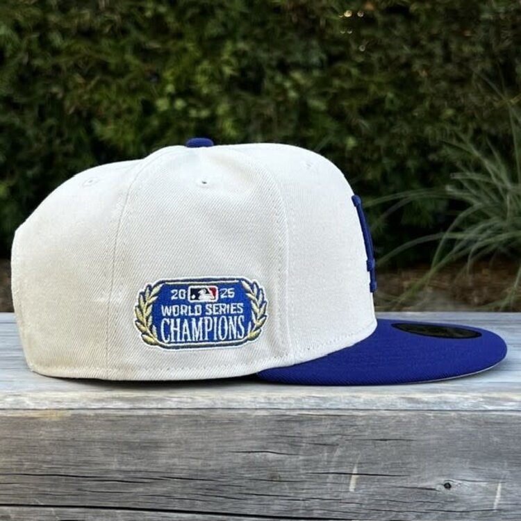 New Era LA Stone/Royal 2025 World Series Champs Laurel SP 950