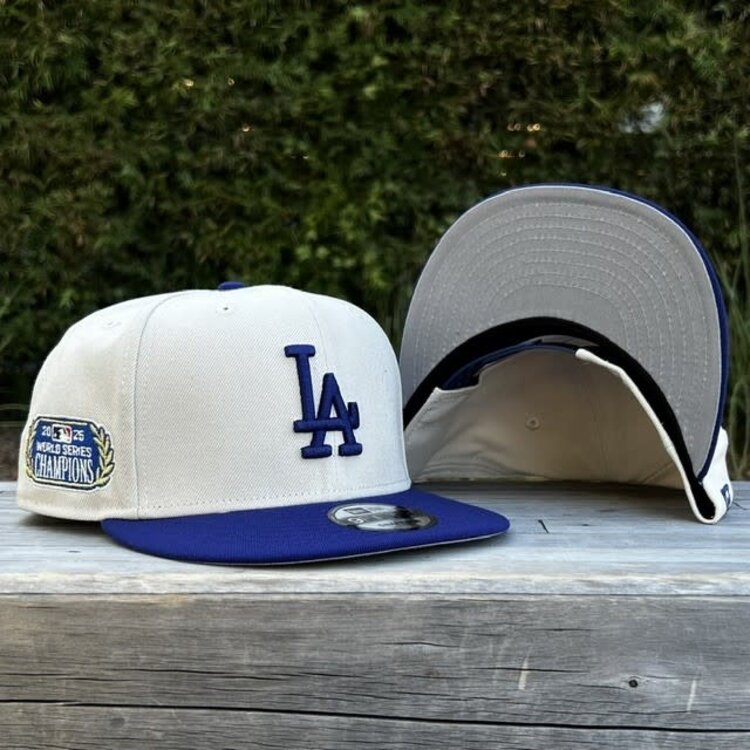 New Era LA Stone/Royal 2025 World Series Champs Laurel SP 950