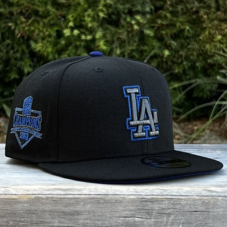 New Era LA Dodgers Black Metallic 2025 WS Champs Trophy 950 Snapback