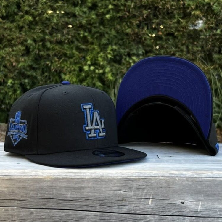 New Era LA Dodgers Black Metallic 2025 WS Champs Trophy 950 Snapback