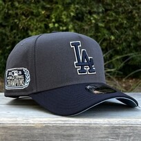 New Era LA Graphite/Navy 2025 World Series Champs Laurel SP 940 a-frame