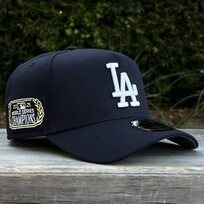 New Era LA Midnight Navy 2025 World Series Champs Laurel SP 940 a-frame