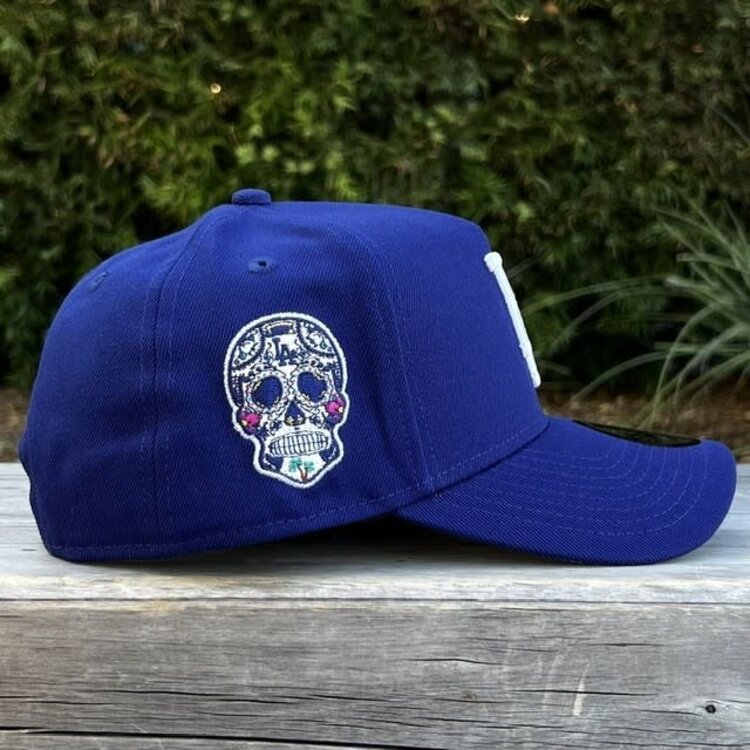 New Era LA Dodgers Royal w/Sugar Skull SP 940 A-Frame