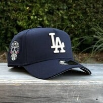New Era LA Dodgers Midnight Navy Ivory w/Sugar Skull SP 940 A-Frame