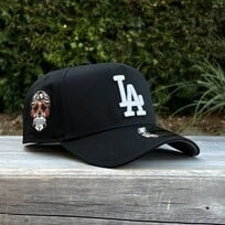 New Era LA Dodgers Black w/Sugar Skull SP 940 A-Frame
