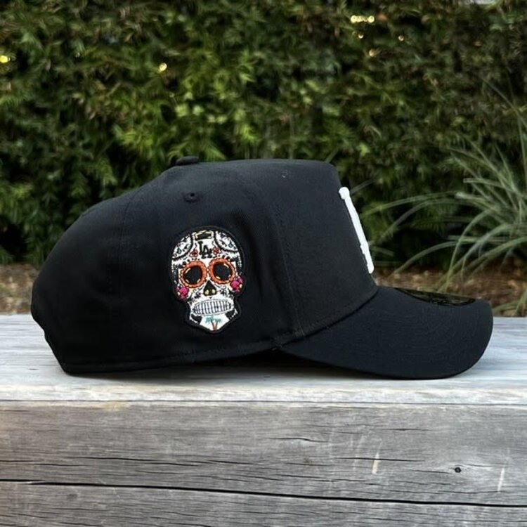New Era LA Dodgers Black w/Sugar Skull SP 940 A-Frame