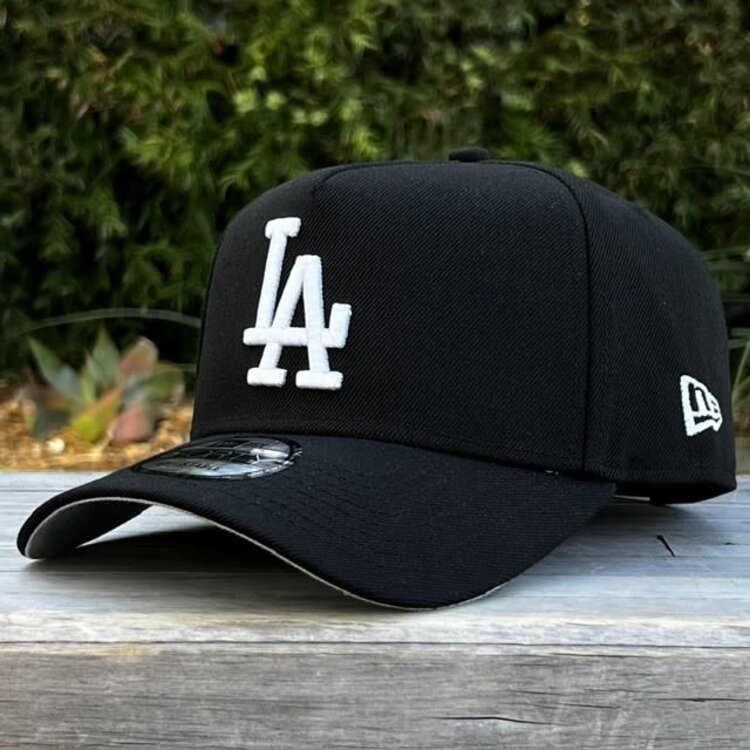 New Era LA Dodgers Black White 2025 World Series SP 940 a-frame