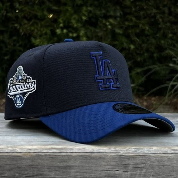 New Era LA Midnight Navy/Royal WS Champs Script Trophy 940 a-frame
