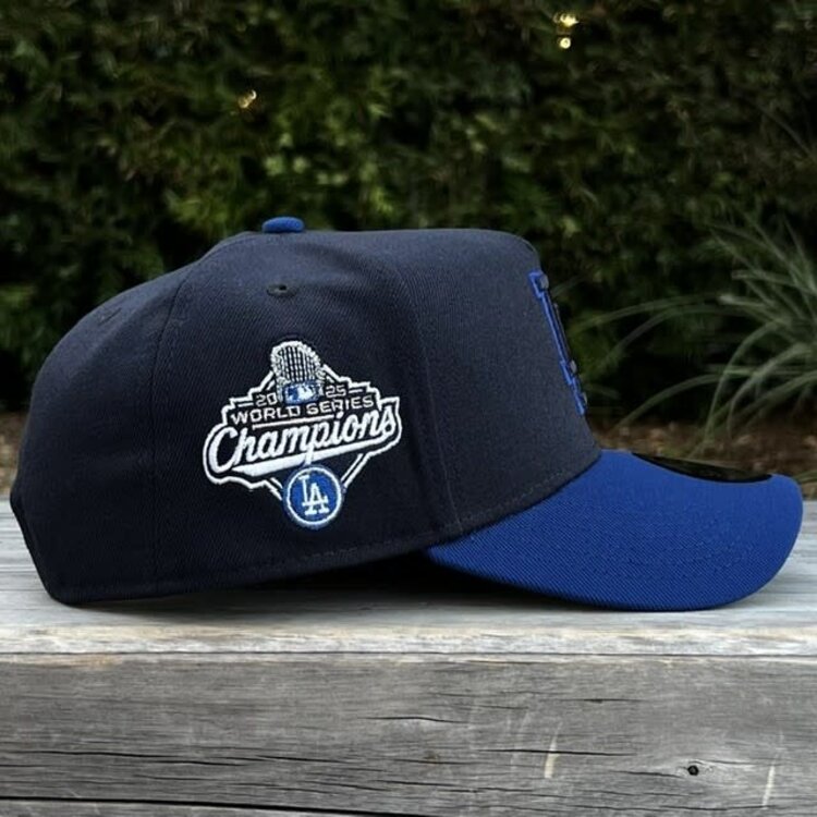 New Era LA Midnight Navy/Royal WS Champs Script Trophy 940 a-frame