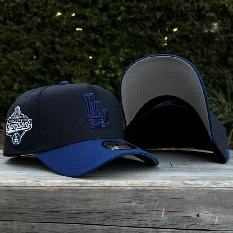 New Era LA Midnight Navy/Royal WS Champs Script Trophy 940 a-frame