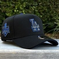 New Era LA Dodgers Black Metallic 2025 WS Champs Trophy 940 A-Frame