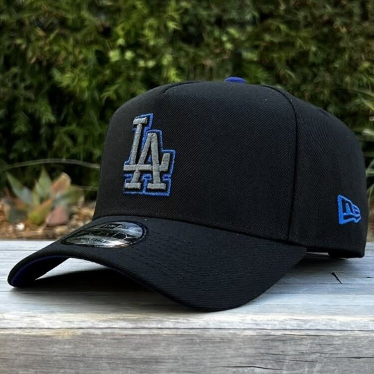 New Era LA Dodgers Black Metallic 2025 WS Champs Trophy 940 A-Frame