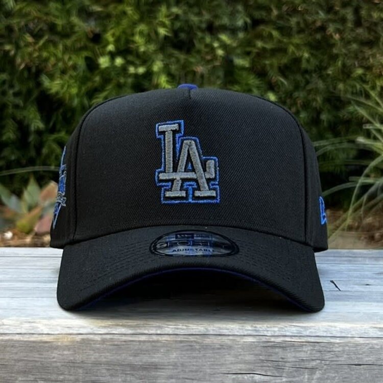 New Era LA Dodgers Black Metallic 2025 WS Champs Trophy 940 A-Frame
