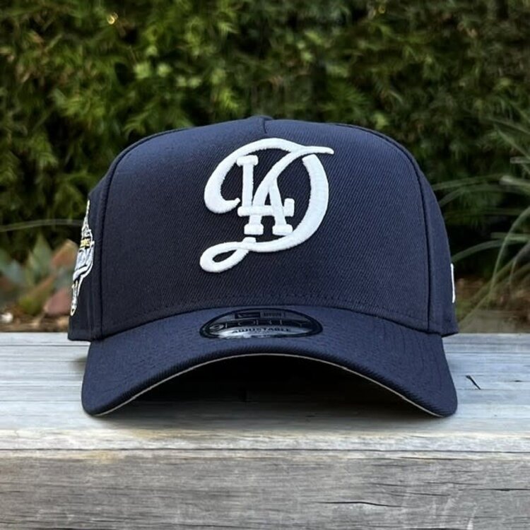 New Era LA City Connect Midnight Navy WS Champs Script Trophy 940 a-frame