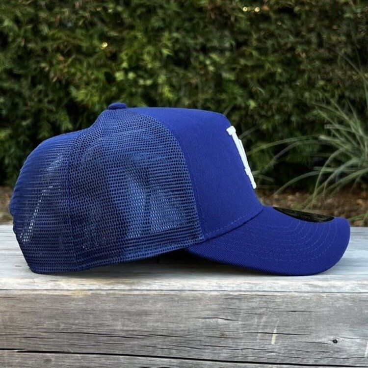 New Era LA Dodgers Heart Royal Trucker Mesh 940 A-Frame