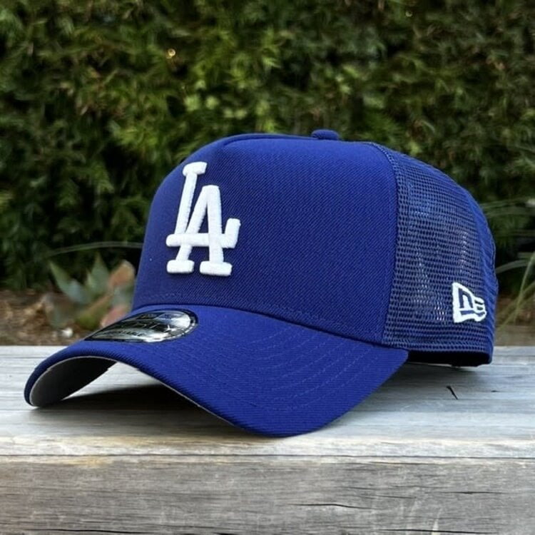 New Era LA Dodgers Kanji Royal Trucker Mesh 940 A-Frame