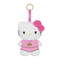 FOCO Lakers x Hello Kitty Pink Jersey 6" Plush Backpack Clip Key Ring