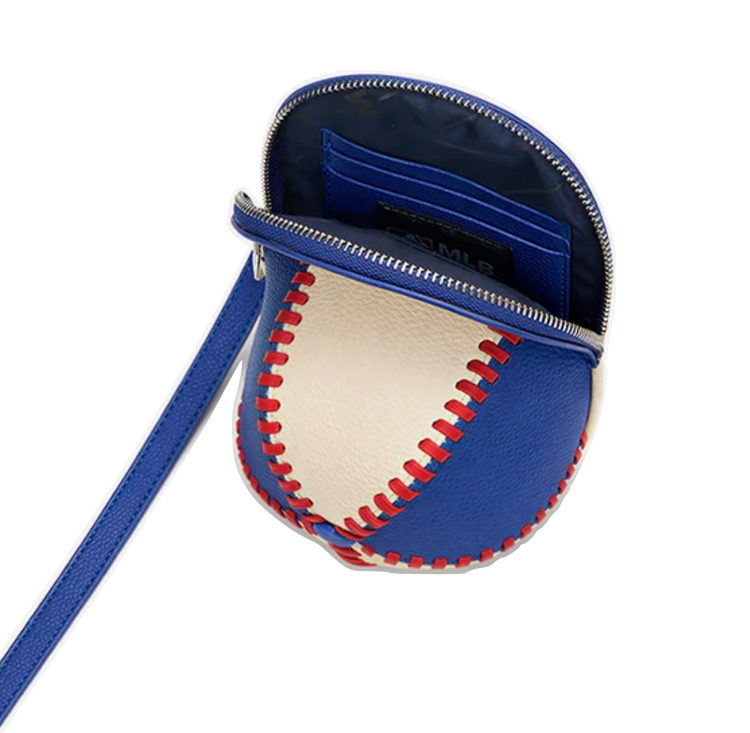 Cap Cross Body Purse - LA Dodgers Blue