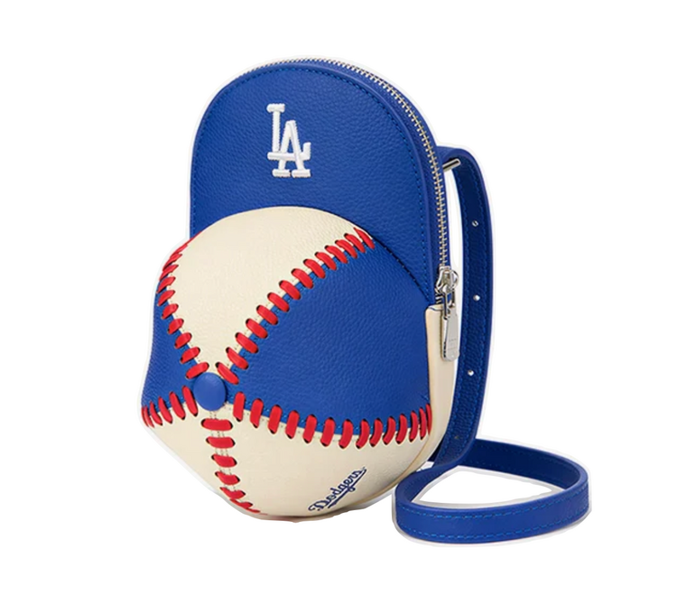 Cap Cross Body Purse - LA Dodgers Blue