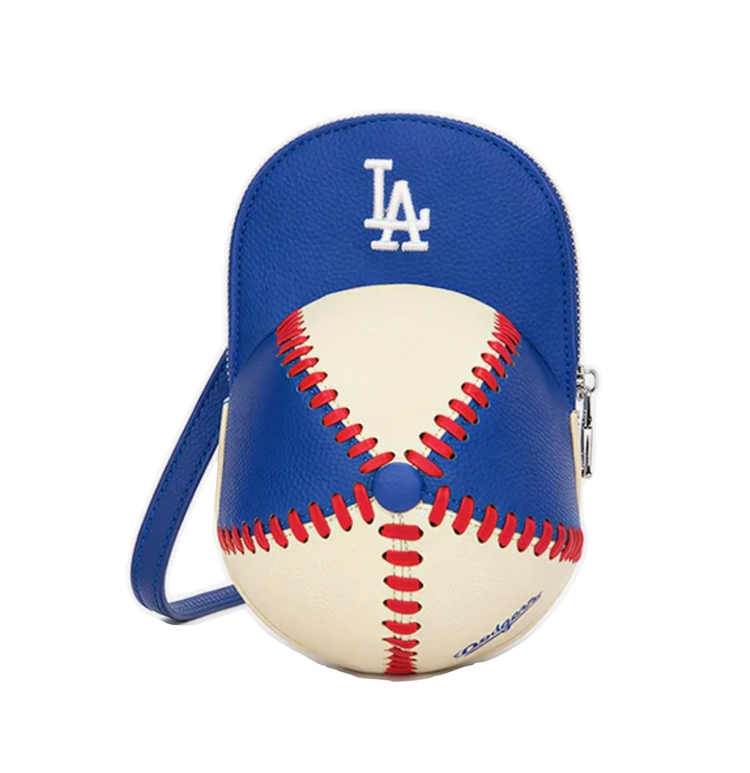 Cap Cross Body Purse - LA Dodgers Blue