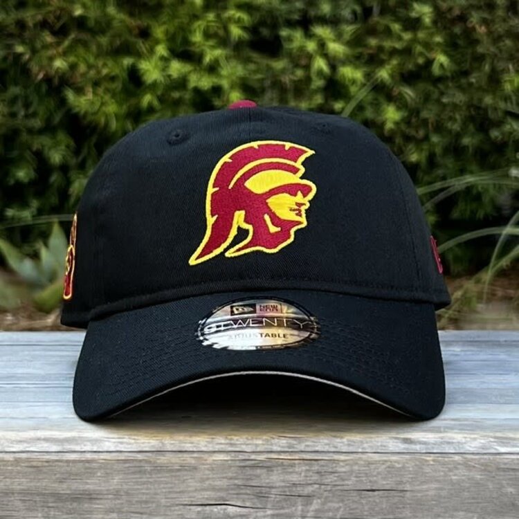 New Era USC Trojans Black Team Tommy Trojan Fight On 920 Adjustable