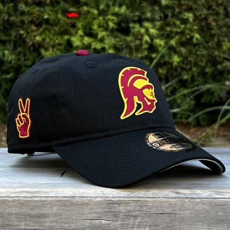 New Era USC Trojans Black Team Tommy Trojan Fight On 920 Adjustable