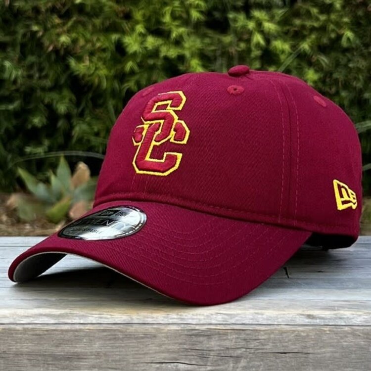 New Era USC Trojans Cardinal & Gold SC Interlock Fight On 920 Adjustable